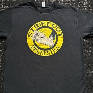 "Stink Foot" band tee